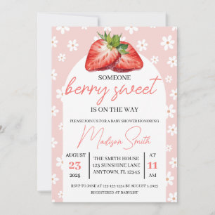 Berry Sweet Baby Shower Invite