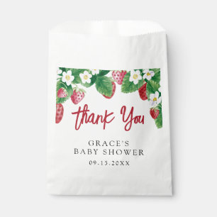 Berry Sweet Baby Shower Thank You Favour Bag