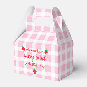 Berry Sweet Birthday Favor Box