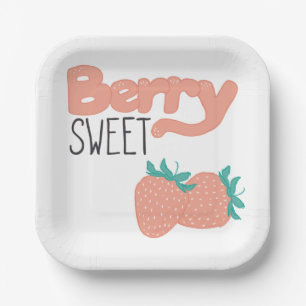 Berry Sweet Bold Paper Plate