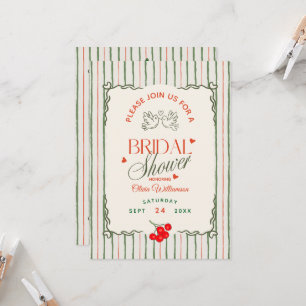 Berry Sweet Bridal Shower Wild Berries Invitation