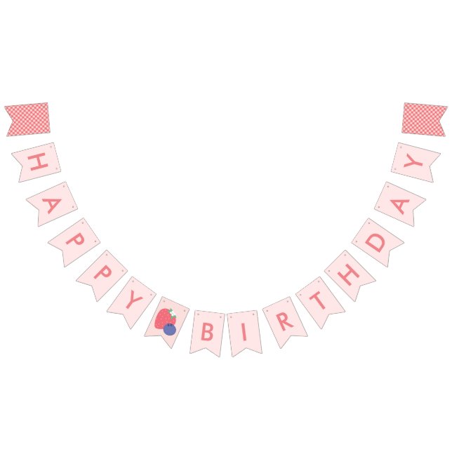 Berry Sweet Bunting Flags (All)