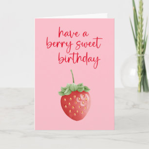 Berry Sweet carte d'anniversaire