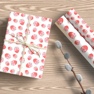 Berry Sweet Coquette Wrapping Paper Sheet
