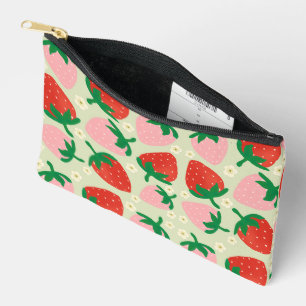Berry Sweet Delights Olive Green Accessory Pouch