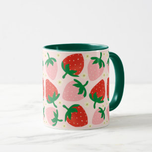 Berry Sweet Delights  Soft Pink Mug