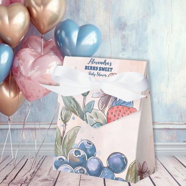 Berry Sweet Fruit Baby Shower Favor Box (Creator Uploaded)