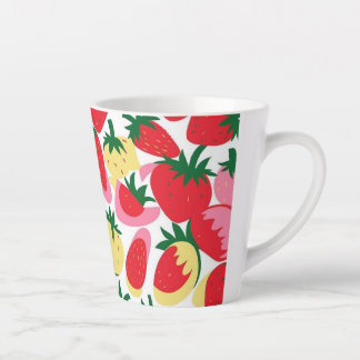 Berry Sweet Mug – Retro Strawberry Cutie