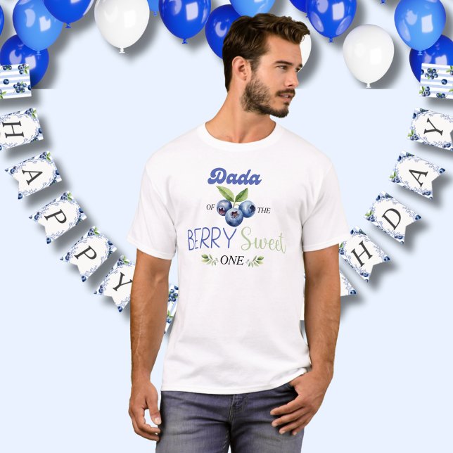 Berry Sweet one Dada Shirt (Berry Sweet one Dada Shirt)