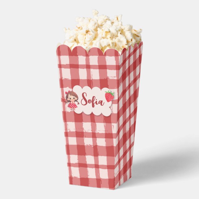 Berry Sweet Popcorn Favor Box (Popped)