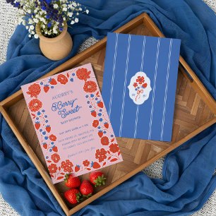 Berry Sweet Strawberries, Blueberries & Blooms