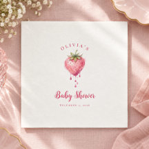Berry Sweet Strawberry Baby Shower