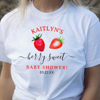 Berry Sweet Strawberry Baby Shower