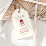 Berry Sweet Strawberry Bridal Shower  Gift Tags<br><div class="desc">Celebrate love and sweetness with our "Berry Sweet Bridal Shower" gift tags features a delightful illustration of a glass filled with juicy, vibrant strawberries, adorned with a cute pink bow – a perfect visual treat that sets the tone for a joyous and memorable bridal shower. The quirky handwritten font adds...</div>