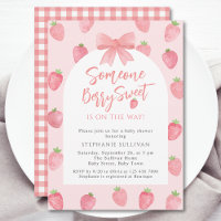 Berry Sweet Strawberry Girl Baby Shower