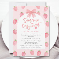 Berry Sweet Strawberry Girl's Baby Shower