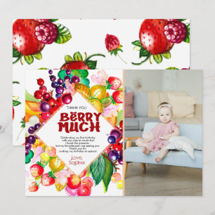 Berry Sweet Thank You Card