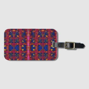 Berry Wall Luggage Tag