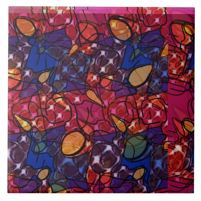 Berry Wall Tile (Front)