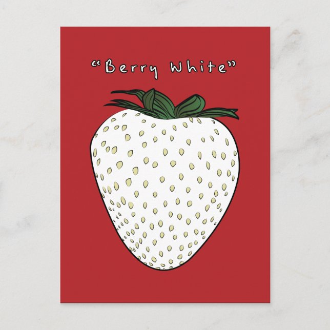 Berry White Postcard (Front)