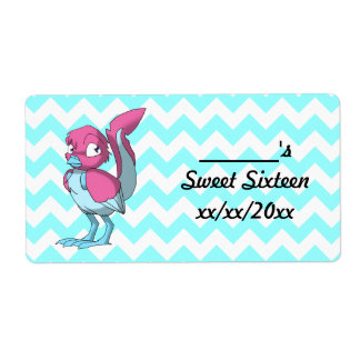 Berry Yogurt/Ice Blue Bouteille d'eau d'oiseaux Re