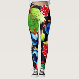 Berryful Delight Art Leggings