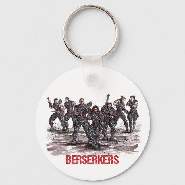 Berserkers Keychain circle (Front)