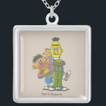 Bert and Ernie Classic Style Silver Plated Necklace<br><div class="desc">Check out classic style Bert and Ernie.        This item is recommended for ages 13 . ©  2014 Sesame Workshop. www.sesamestreet.org</div>