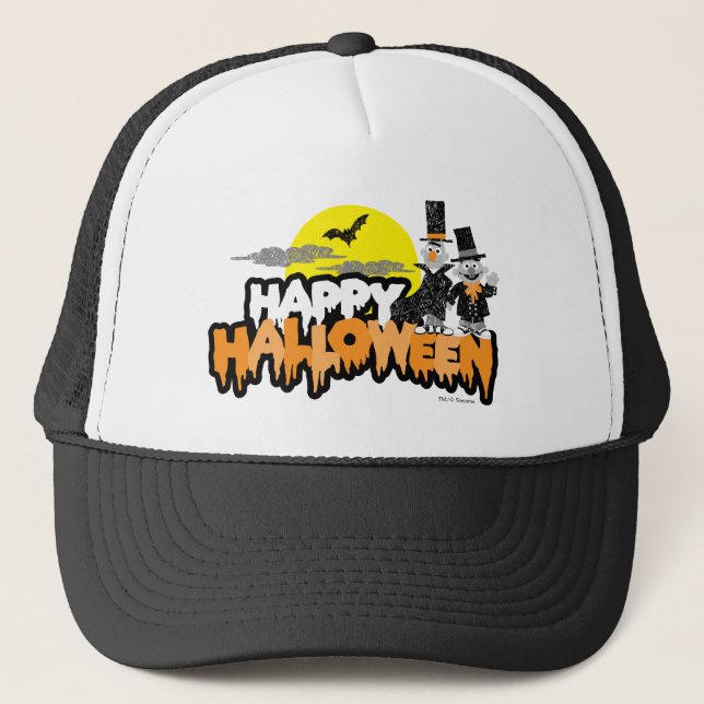Bert and Ernie | Happy Halloween Trucker Hat (Front)
