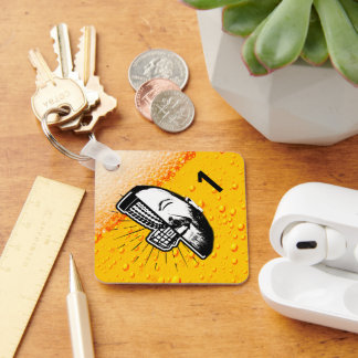 Bert Basket Disc Golf Bag Tag Keychain