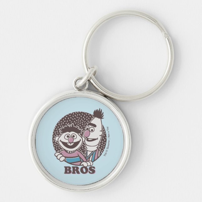 Bert & Ernie | Bros Keychain (Front)