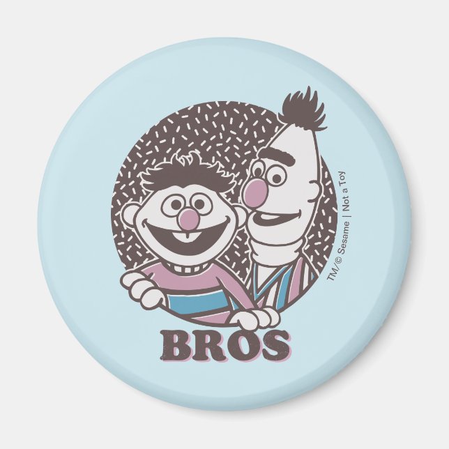 Bert & Ernie | Bros Magnet (Front)