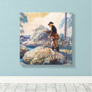 Bert McCorrison by Newell Convers Wyeth Canvas Print