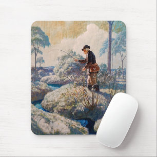 Bert McCorrison by Newell Convers Wyeth Mouse Pad