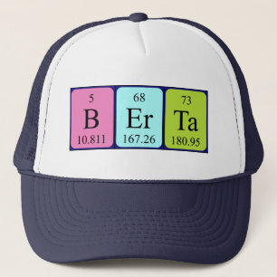 Berta periodic table name hat