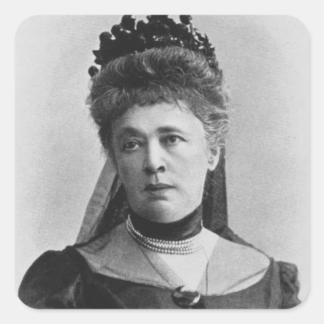 Berta Von Suttner Square Sticker (Front)