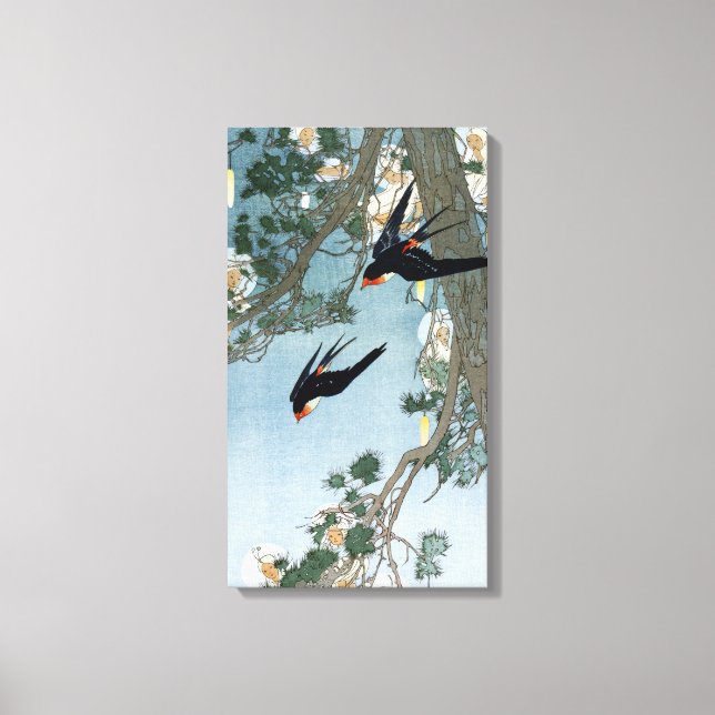 Bertha Lum Land of the Bluebird Canvas Print (Front)