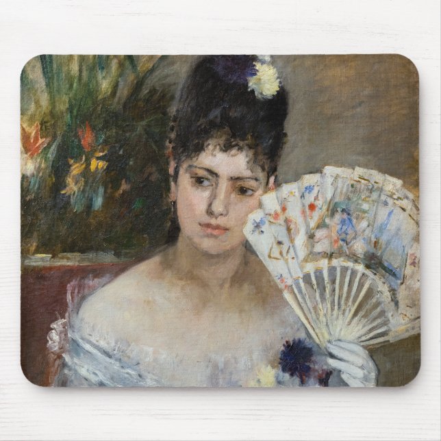 Berthe Morisot - At the Bal Mouse Pad (Front)