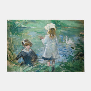 Berthe Morisot - Beside a Lake Doormat