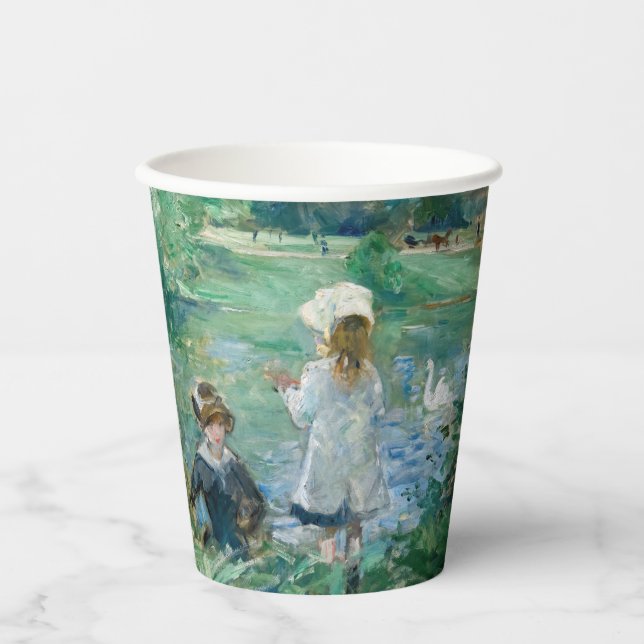 Berthe Morisot - Beside a Lake Paper Cups (Front)