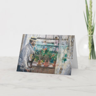 Berthe Morisot - Eugene Manet on the Isle of Wight Card