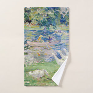 Berthe Morisot - Fille en bateau avec oie