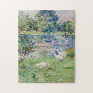 Berthe Morisot - Girl in a Boat with Geese Jigsaw Puzzle