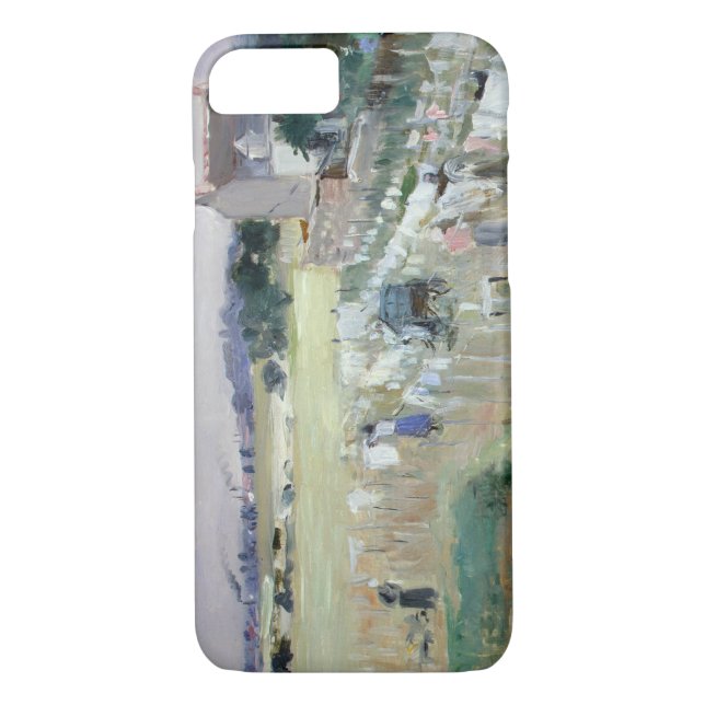 Berthe Morisot - Hanging the Laundry out to Dry Case-Mate iPhone Case (Back)