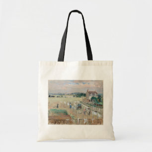 Berthe Morisot - Hanging the Laundry out to Dry Tote Bag