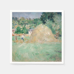 Berthe Morisot - Haystacks at Bougival Napkin