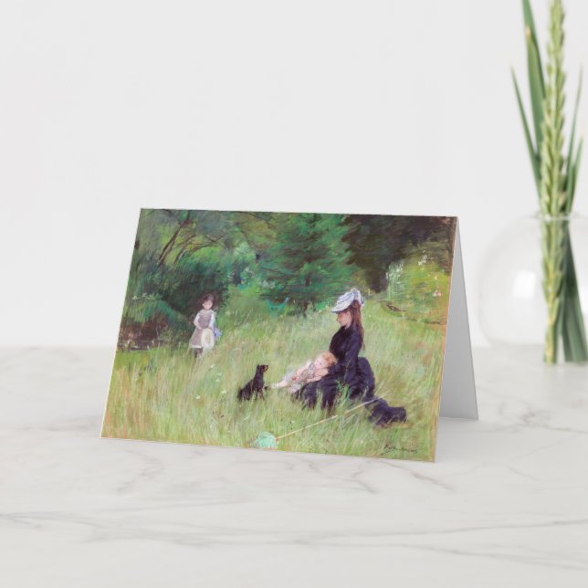 Berthe Morisot - In a Park Card (Front)