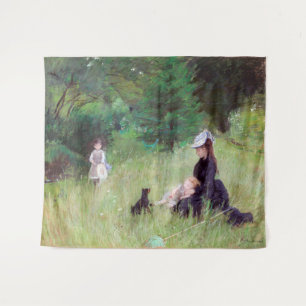 Berthe Morisot - In a Park / Dans le parc Tapestry