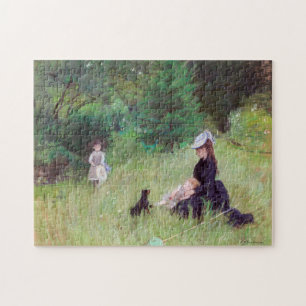 Berthe Morisot - In a Park Jigsaw Puzzle
