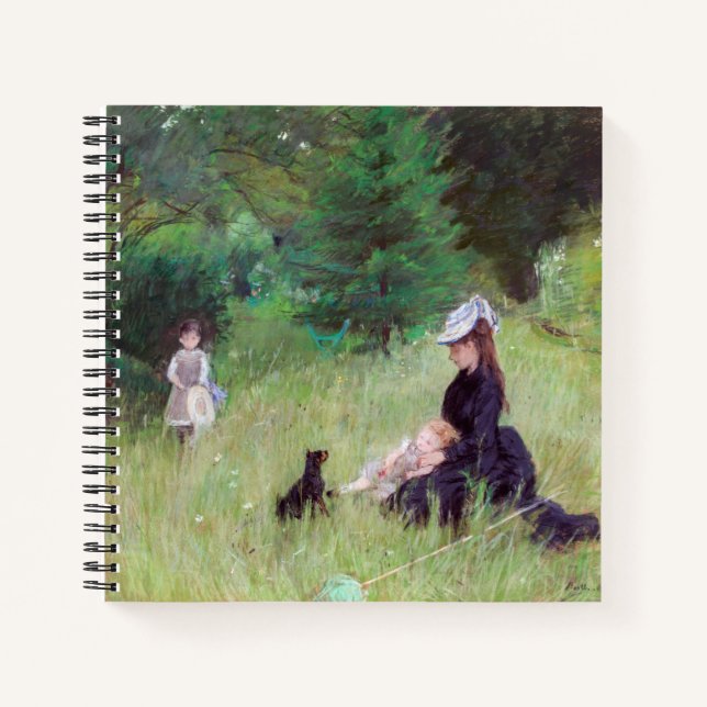 Berthe Morisot - In a Park Notebook (Front)